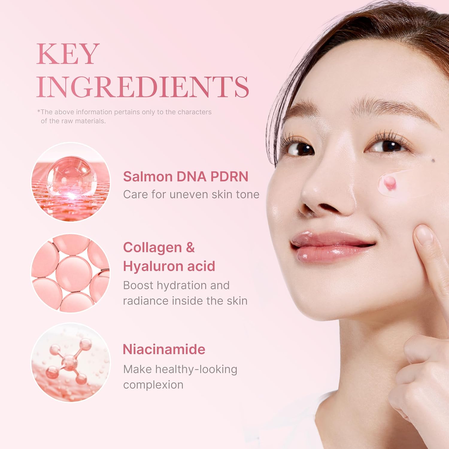 Medicube TXA Niacinamide collagen caspule cream DNA PDRN Pink face moisturizer